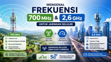 Peta Penguasaan Frekuensi 700 MHz dan 2,6 GHz: Siapa Paling Diuntungkan?