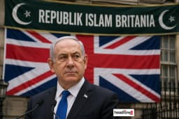 Sebut Inggris "Republik Islam Britania", Netanyahu Dikecam sebagai Islamofobia
