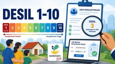 Desil 1-10 Jadi Penentu Bansos dan Pertalite: Ini Cara Cek Posisi Keluarga Anda