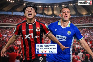 Live RCTI! Lelah Fisik dan Mental, Persib Ladeni FC Seoul di Stadion Piala Dunia