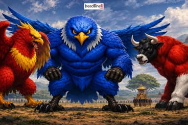 Ketika Rajawali Biru Pasang Kuda‑Kuda