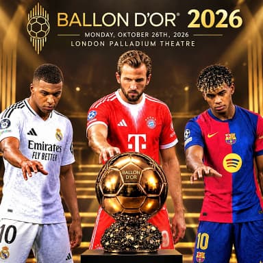 Ballon d’Or 2026: Kane, Yamal, Mbappé Ketat! Kriteria Kini Transparan