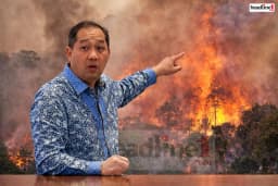 Karhutla Indonesia, Lutfi: Api di Kita, Untung di Singapura